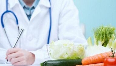 Features of the diet for pancreatitis