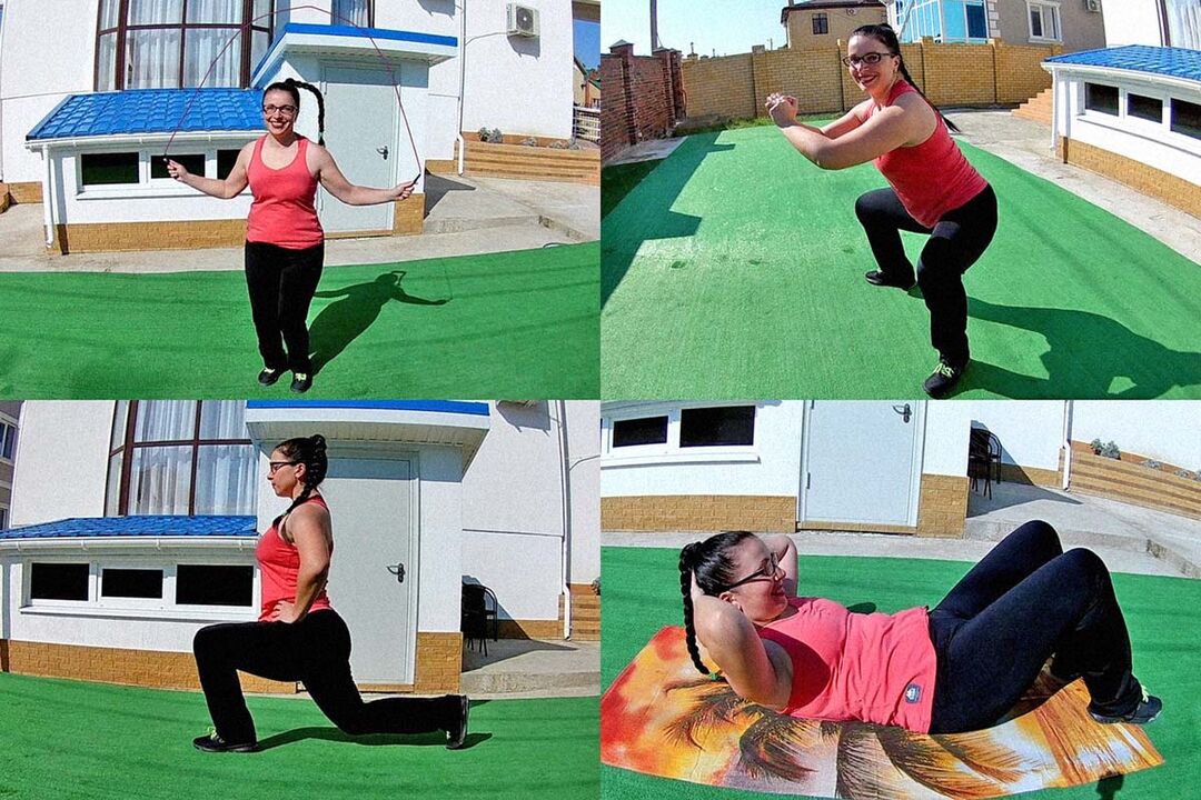 type of exercises for weight loss