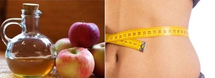 Apple cider vinegar can also help you lose weight at home
