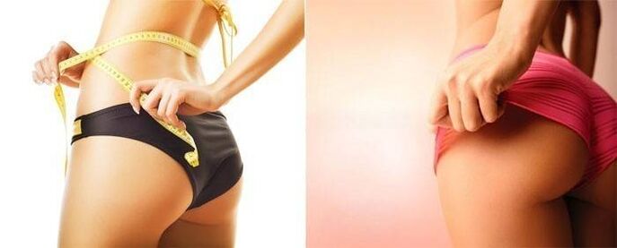 Elasticated buttocks and hips - a guarantee of good shape
