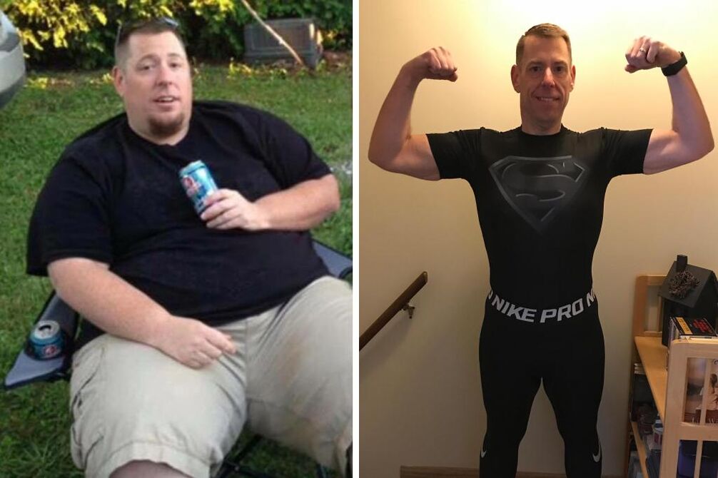 male keto before and after diet