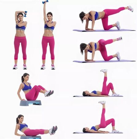 A basic complex of effective exercises